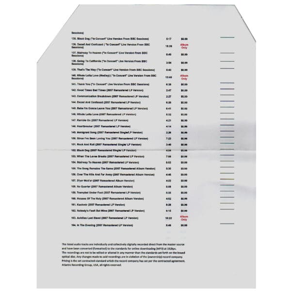 The Complete Music Catalog <br>Zune Network, Service Disc (2007) - Image 7