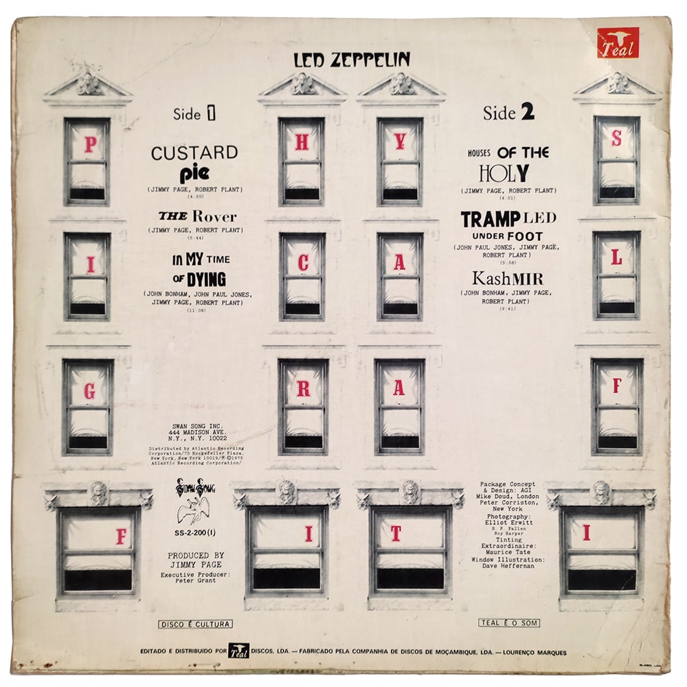 LP <br>Physical Graffiti <br>Mozambique (SS2-200) - Image 2