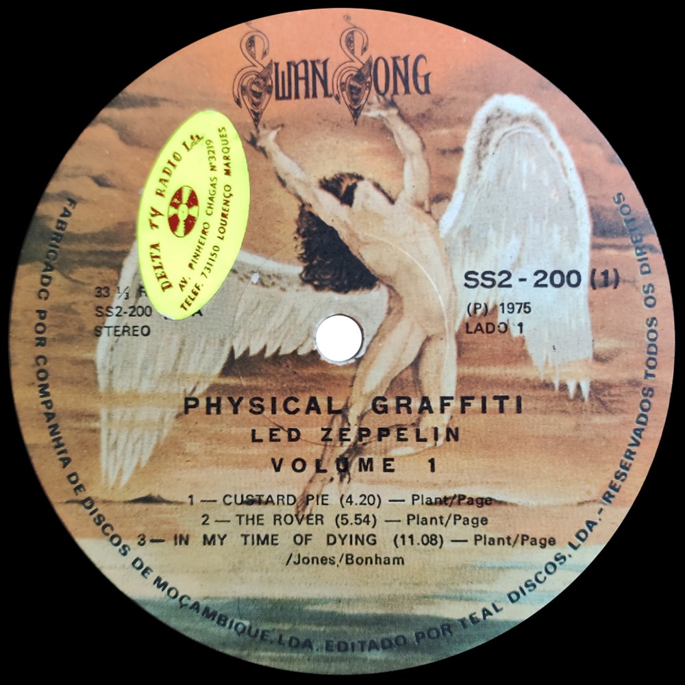 LP <br>Physical Graffiti <br>Mozambique (SS2-200) - Image 3