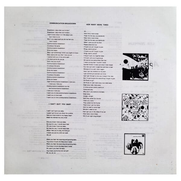 LP <br>Led Zeppelin <br>Taiwan (AR-5207) - Image 4