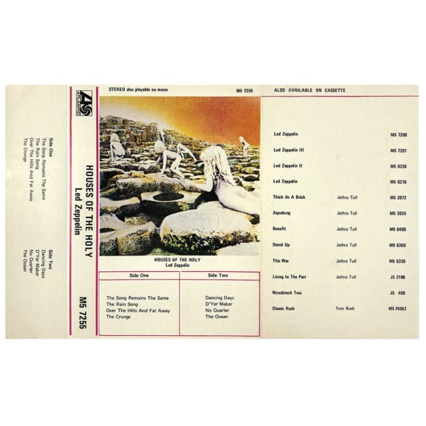 Cassette <br>Houses of the Holy <br>Australia (M5 7255) - Image 2