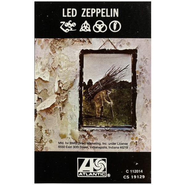 Cassette <br>Led Zeppelin IV <br> USA (CS 19129) #4