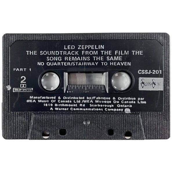Cassette <br>The Song Remains The Same <br>Canada (CSSJ-201) - Image 8