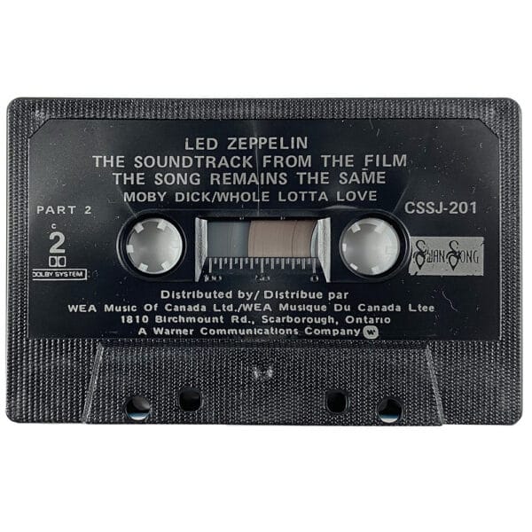 Cassette <br>The Song Remains The Same <br>Canada (CSSJ-201) - Image 4
