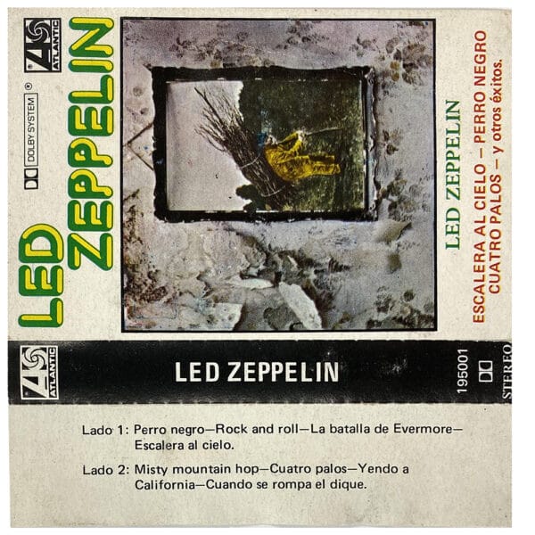 Cassette <br>Led Zeppelin IV <br>Chile (195001) - Image 2