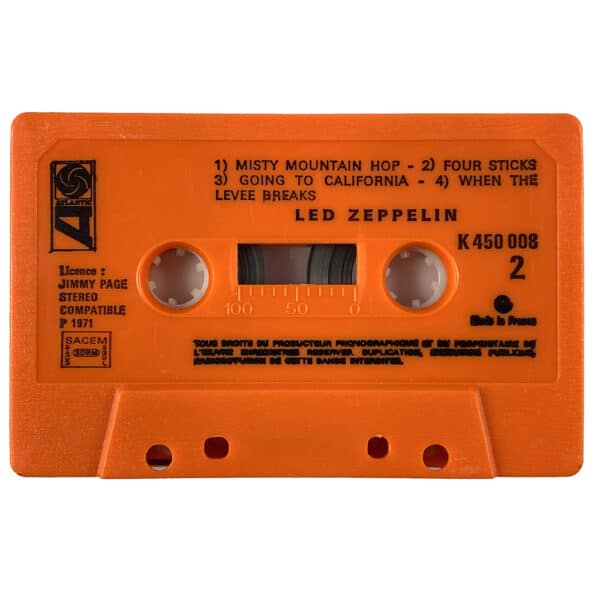 Cassette <br>Led Zeppelin IV <br>France (K 450 008) - Image 4