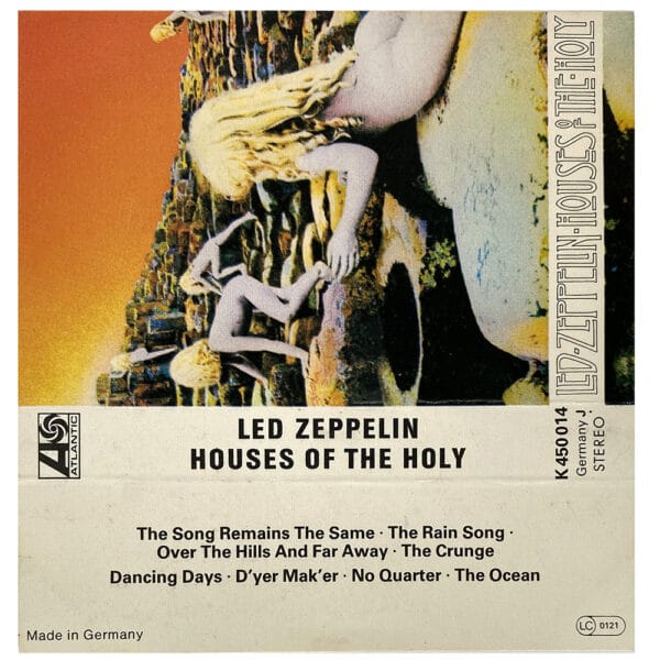 Cassette <br>Houses of the Holy <br>Germany (K 450 014) - Image 2