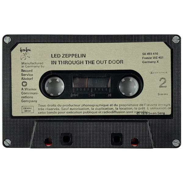 Cassette <br>In Through The Out Door <br>Germany (459 410) #1 - Image 5