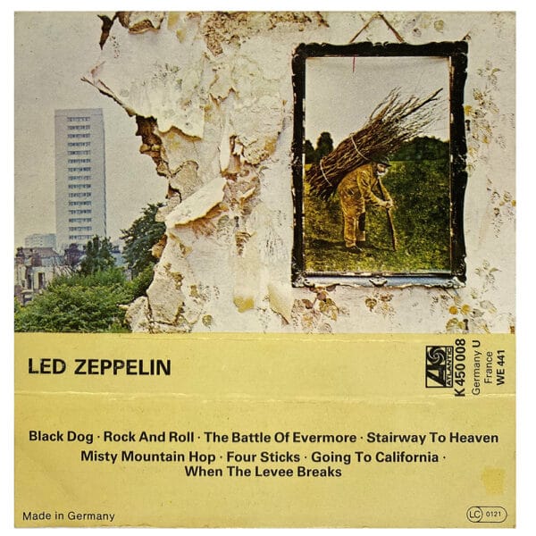 Cassette <br>Led Zeppelin IV <br>Germany (K 450 008) #1 - Image 2