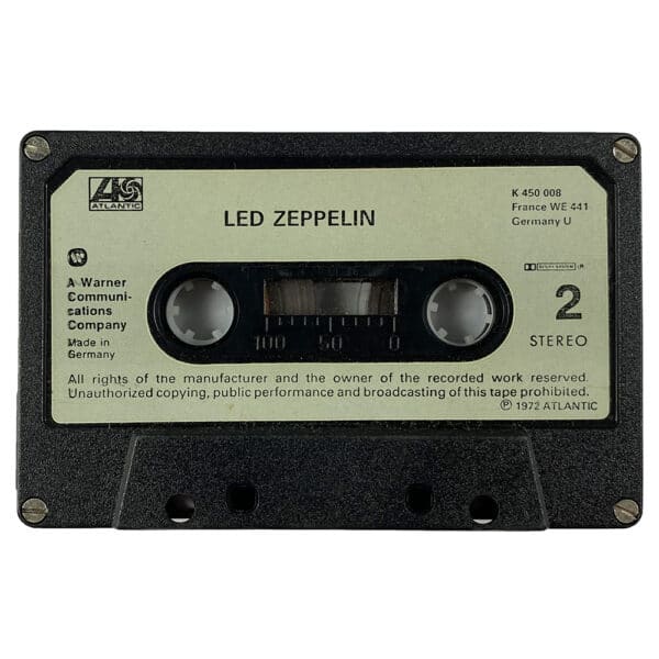 Cassette <br>Led Zeppelin IV <br>Germany (K 450 008) #1 - Image 4