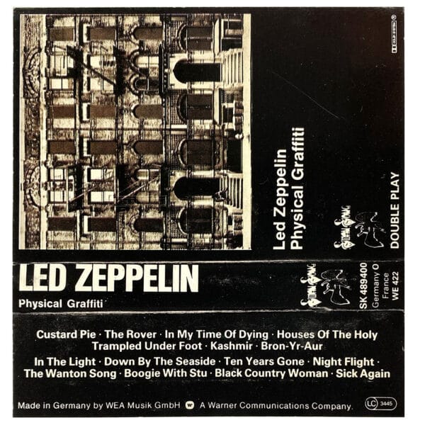 Cassette <br>Physical Graffiti <br>Germany (SK 489400) - Image 2
