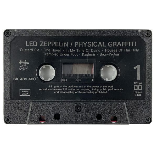 Cassette <br>Physical Graffiti <br>Germany (SK 489400) - Image 4