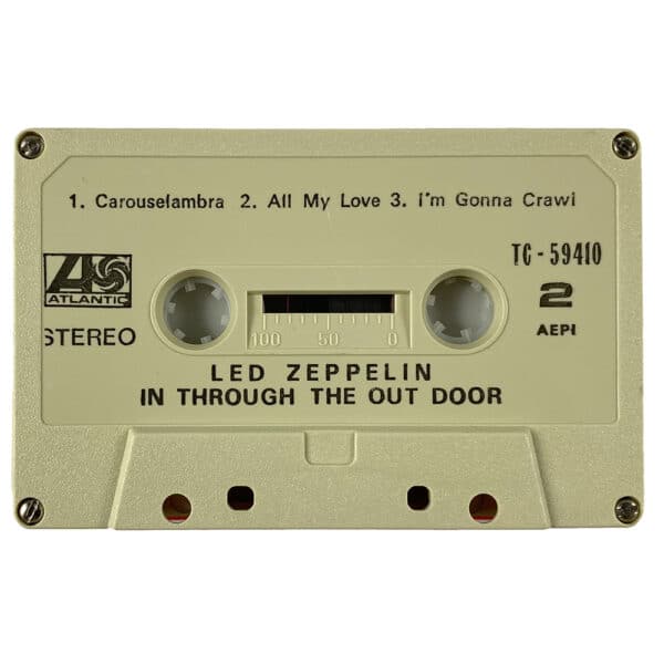 Cassette <br>In Through The Out Door <br>Greece (59410) - Image 5