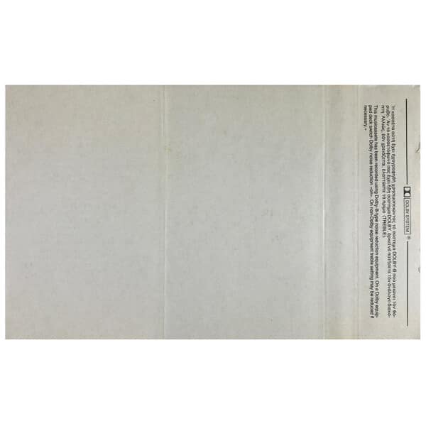 Cassette <br>Led Zeppelin III <br>Greece (450002) - Image 3