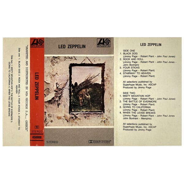 Cassette <br>Led Zeppelin IV <br>Greece (450008) - Image 2