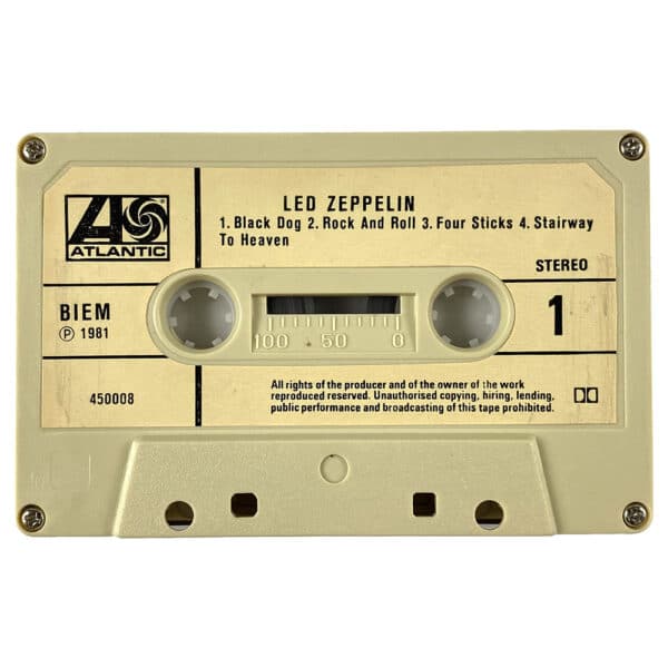 Cassette <br>Led Zeppelin IV <br>Greece (450008) - Image 4
