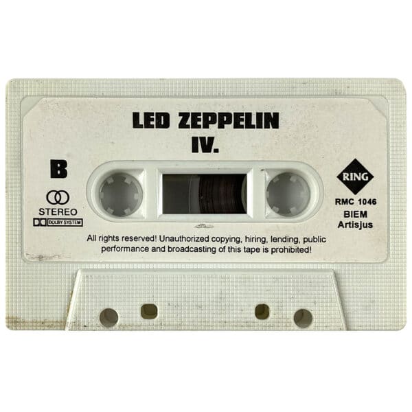 Cassette <br>Led Zeppelin IV <br>Hungary (RMC 1046) - Image 5