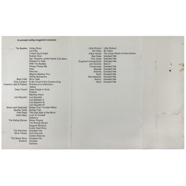 Cassette <br>Led Zeppelin IV <br>Hungary (RMC 1046) - Image 3