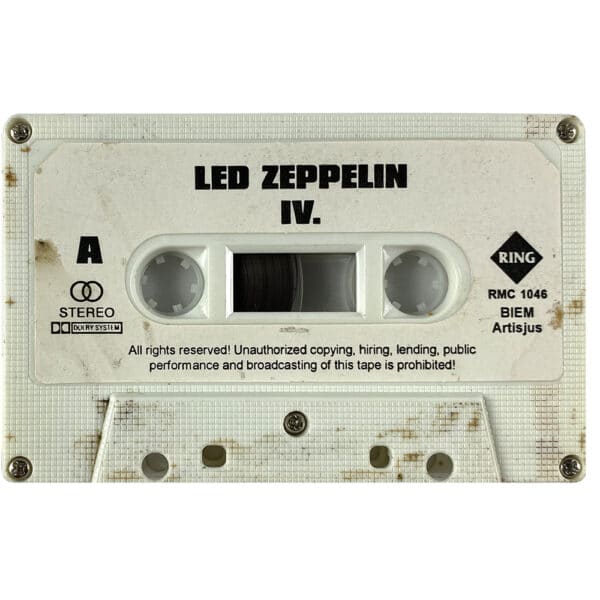 Cassette <br>Led Zeppelin IV <br>Hungary (RMC 1046) - Image 4