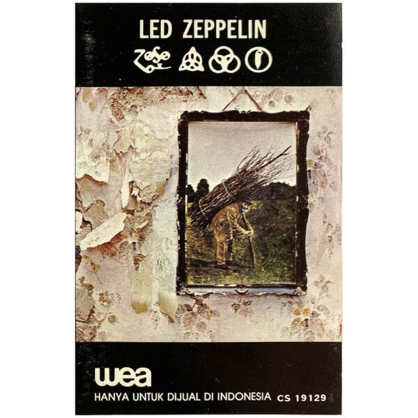 Cassette <br>Led Zeppelin IV <br>Indonesia (CS 19129)