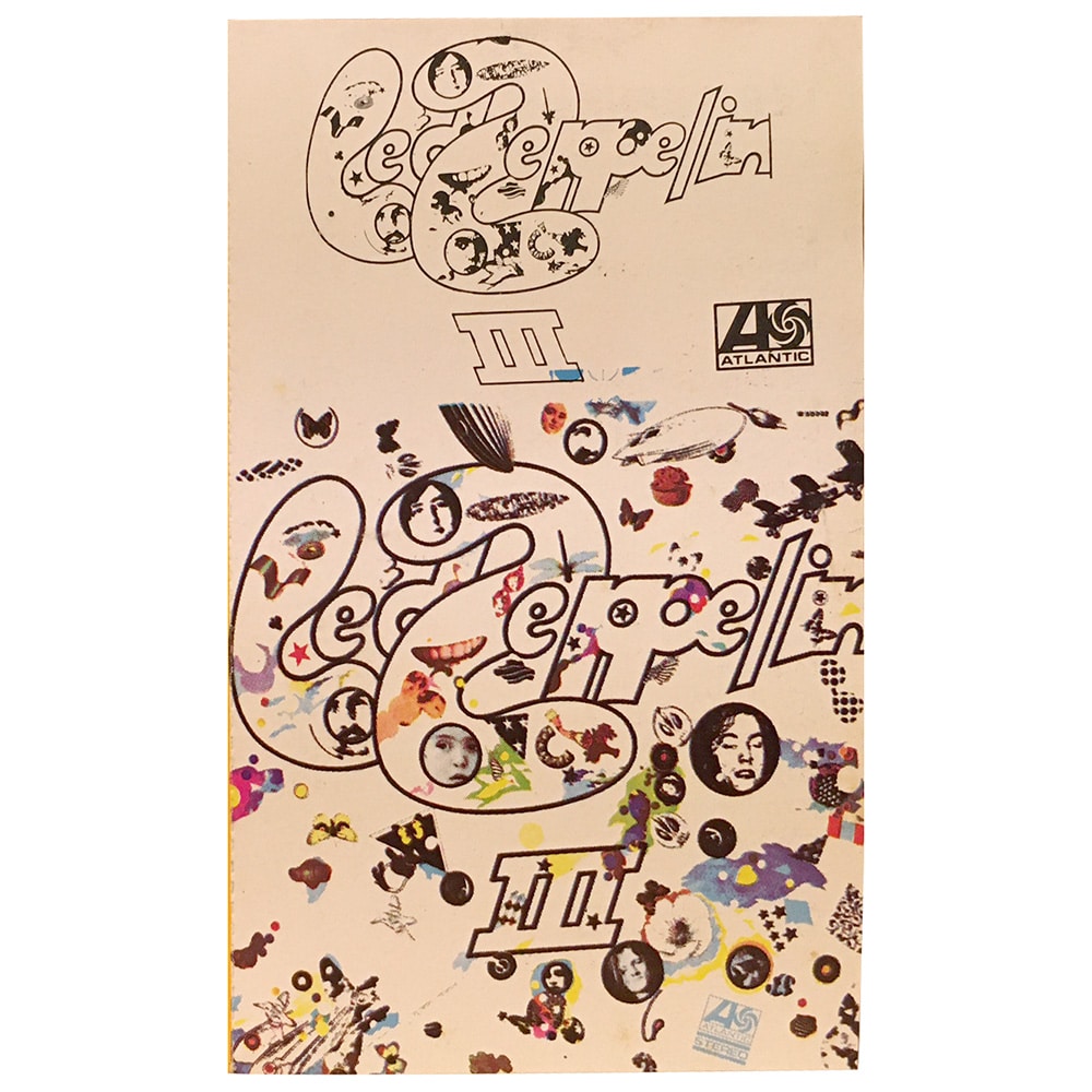 Cassette <br>Led Zeppelin III <br>Italy (W 450002)