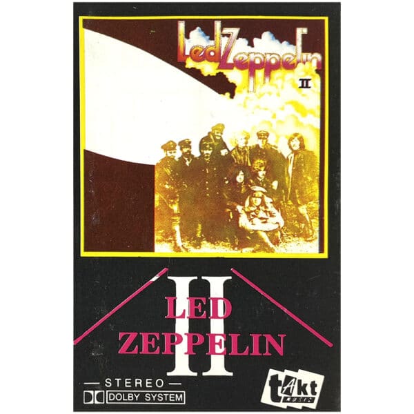 Cassette <br>Led Zeppelin II <br>Poland (TAKT-028)