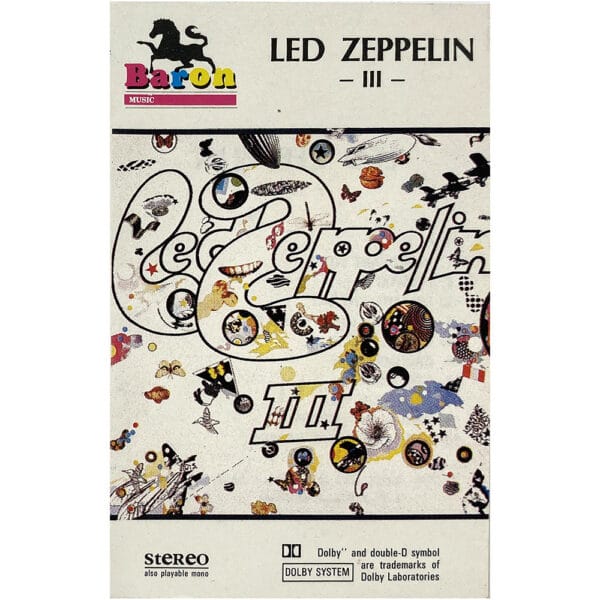Cassette <br>Led Zeppelin III <br>Poland (BM-377)
