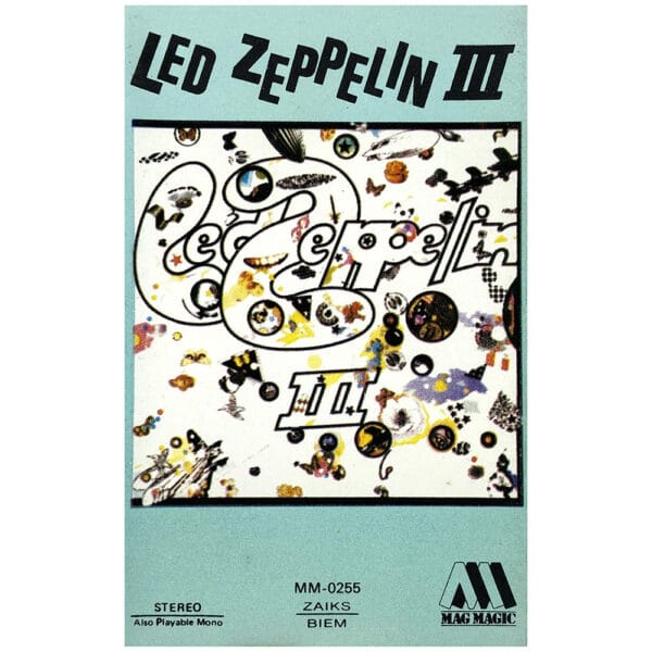 Cassette <br>Led Zeppelin III <br>Poland (MM-0255)