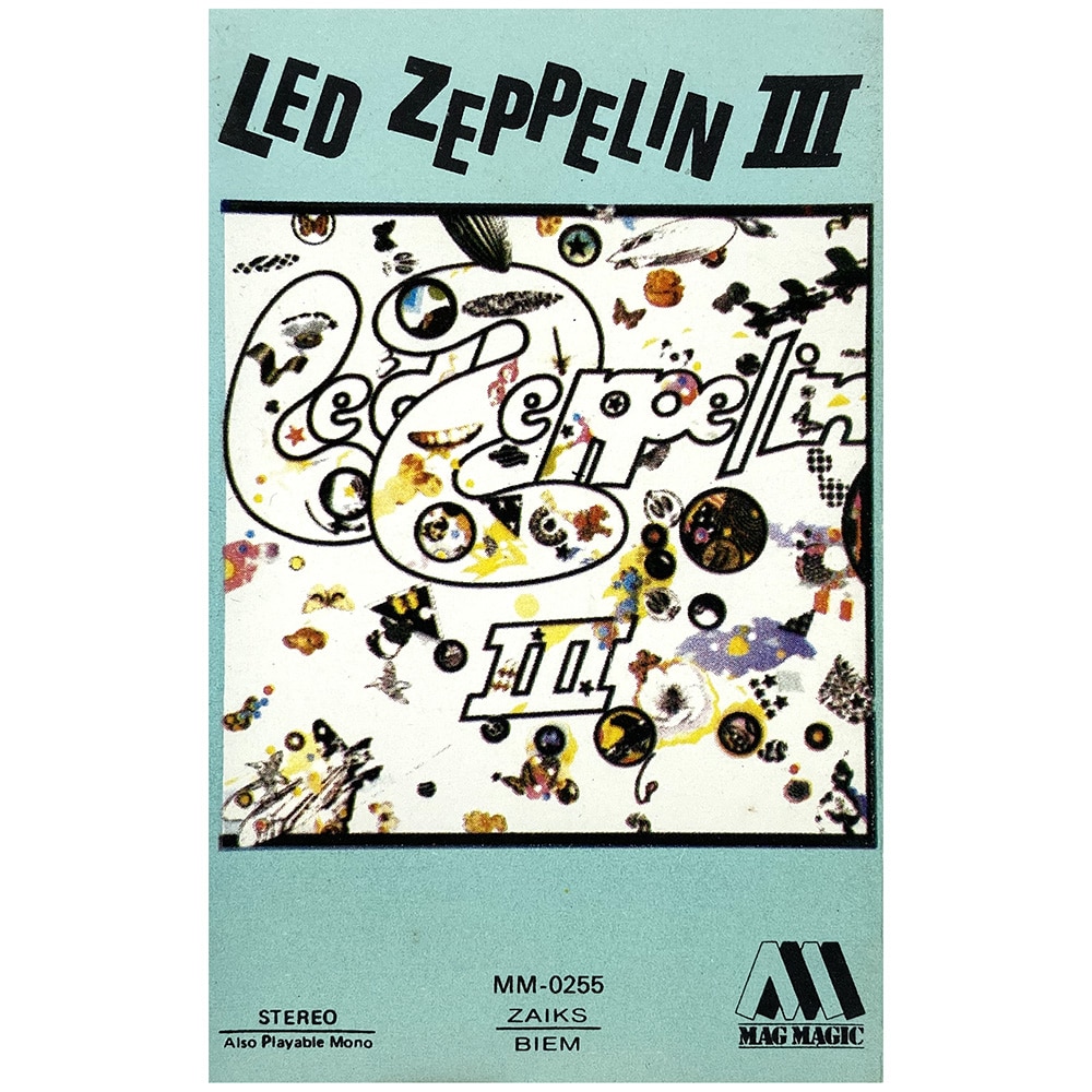 Cassette <br>Led Zeppelin III <br>Poland (MM-0255)