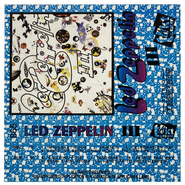 Cassette <br>Led Zeppelin III <br>Poland (TAKT-865) #1 - Image 2
