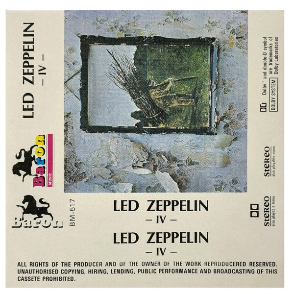 Cassette <br>Led Zeppelin IV <br>Poland (BM-517) - Image 2