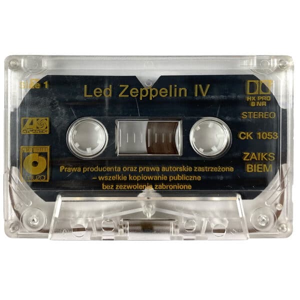 Cassette <br>Led Zeppelin IV <br>Poland (CK 1053) - Image 4