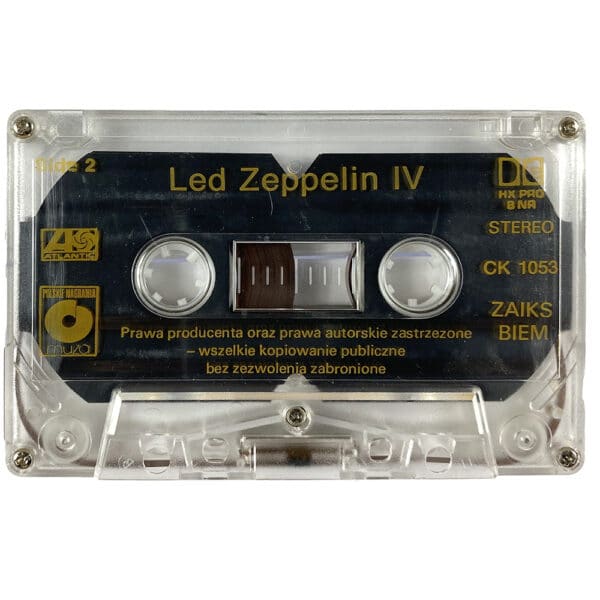 Cassette <br>Led Zeppelin IV <br>Poland (CK 1053) - Image 5