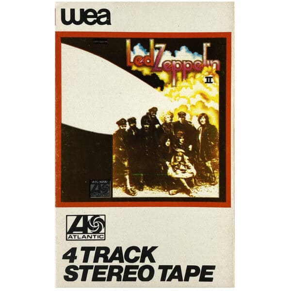 Cassette <br>Led Zeppelin II <br>South Africa (ZAT 9200)