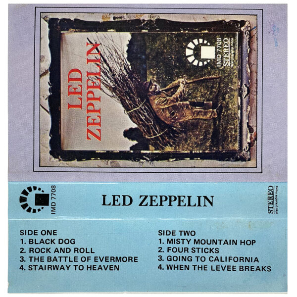 Cassette <br>Led Zeppelin IV <br>Saudi Arabia (IMD 7708) #2 - Image 2