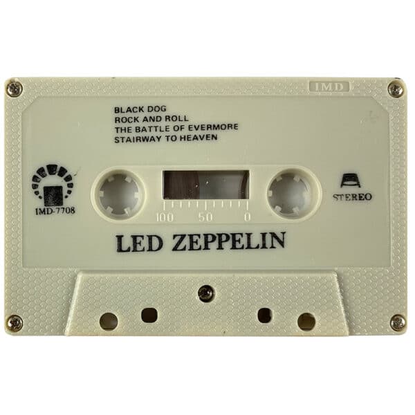 Cassette <br>Led Zeppelin IV <br>Saudi Arabia (IMD 7708) #2 - Image 3