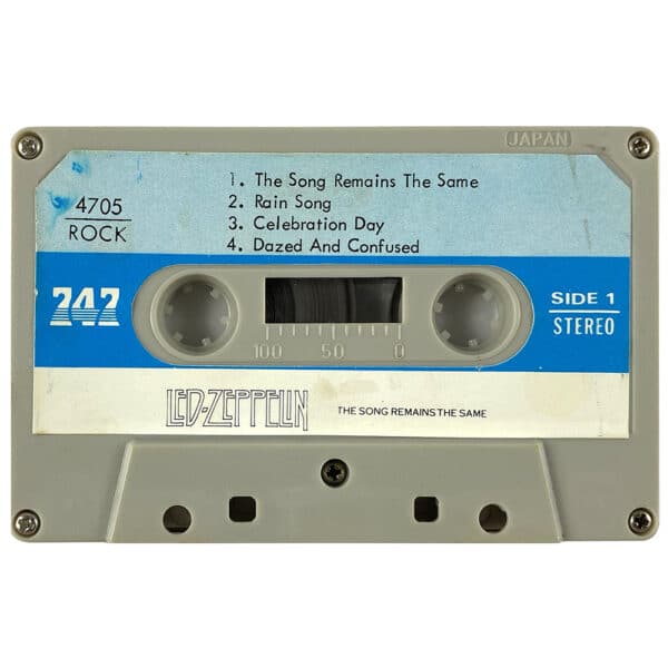 Cassette <br>The Song Remains The Same <br>Saudi Arabia (4705) - Image 3