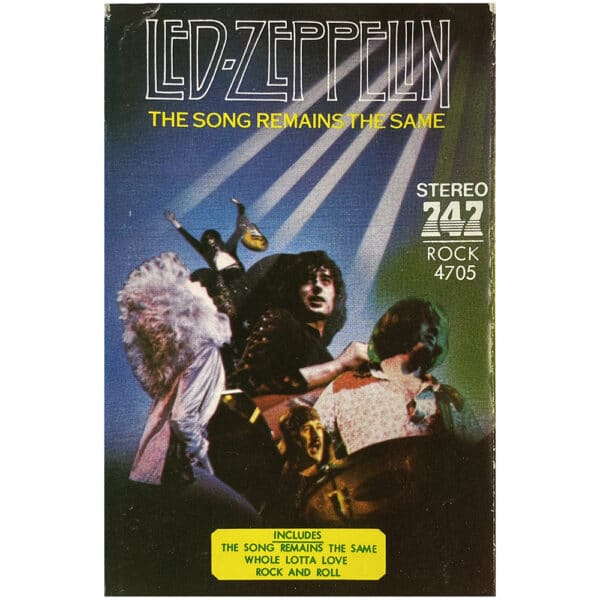 Cassette <br>The Song Remains The Same <br>Saudi Arabia (4705)