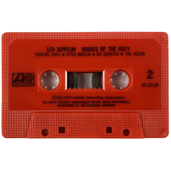 Cassette <br>Houses of the Holy <br>Singapore (CS-19130) - Image 4