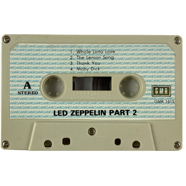 Cassette <br>Led Zeppelin II <br>Singapore (GMR 1615) - Image 3