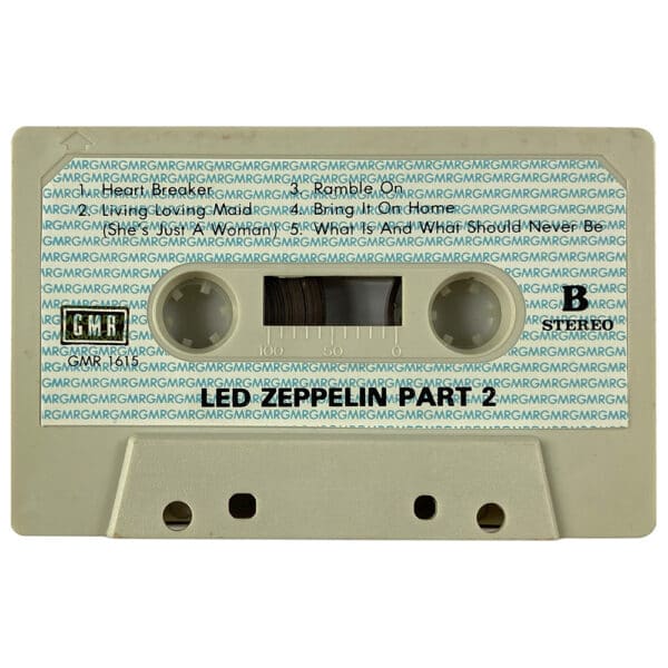 Cassette <br>Led Zeppelin II <br>Singapore (GMR 1615) - Image 4
