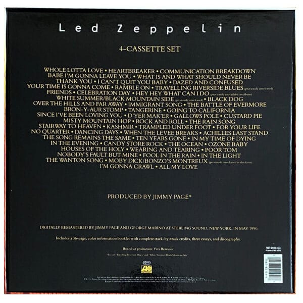 Cassette <br>Boxed Set <br>UK (7567-82144-4) - Image 2