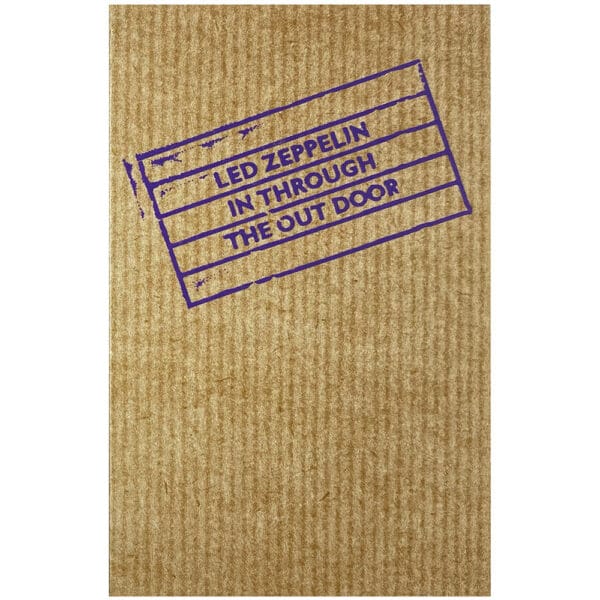 Cassette <br>In Through The Out Door <br>UK (SK 459410) #2