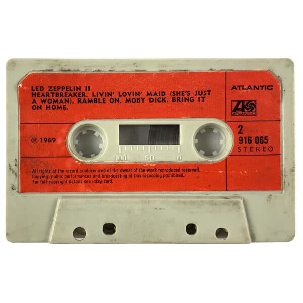 Cassette <br>Led Zeppelin II <br>UK (916 065) - Image 4
