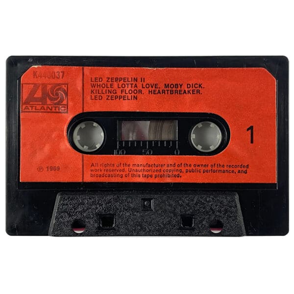 Cassette <br>Led Zeppelin II <br>UK (K440037) #2 - Image 4