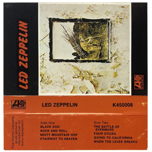 Cassette <br>Led Zeppelin IV <br>UK (K450008) - Image 2
