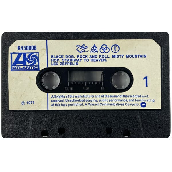 Cassette <br>Led Zeppelin IV <br>UK (K450008) - Image 4