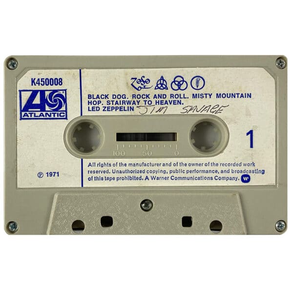 Cassette <br>Led Zeppelin IV <br>UK (ZCK 450008) - Image 4