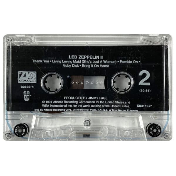 Cassette <br>Led Zeppelin II <br>USA (82633-4) - Image 5