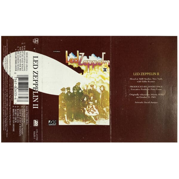 Cassette <br>Led Zeppelin II <br>USA (82633-4) - Image 2
